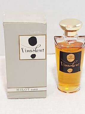 Rare Vintage F. Millot Paris L’Insolent Eau de Toilette Splash 2 fl oz Women's